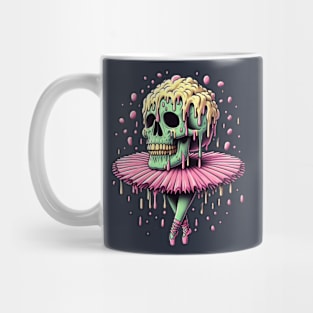 skull ballet Mug